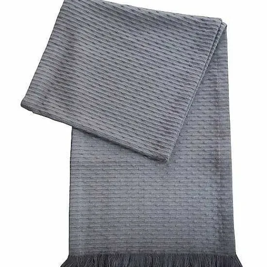 Hot Food Network Abbacus Gray Table Runner 72 Table Linens