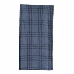 Best Food Network Blue Check Woven Dinner Napkin 4-Pk. Table Linens