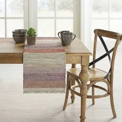 Sale Food Network Hand-Woven Table Runner 72 Table Linens