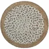 Clearance Food Network Jute Tonal Round Placemat Table Linens