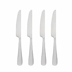 Best Food Network 4-Pc. Classic Silver Dinner Knife Set Flatware