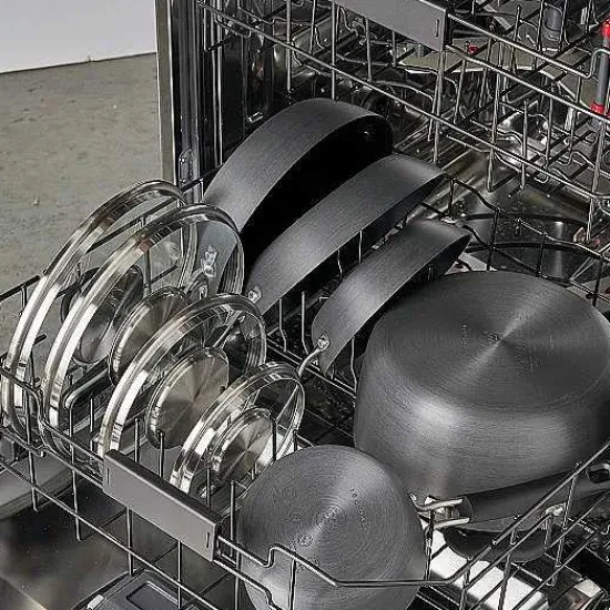 Hot Food Network 10-Pc. Hard-Anodized Nonstick Cookware Set Cookware & Bakeware