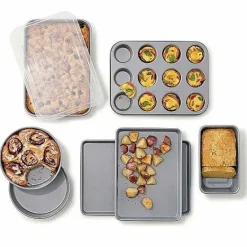 Hot Food Network 8-Pc. Nonstick Bakeware Set Cookware & Bakeware