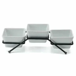 Online Food Network 4-Pc. Square Bowl Serving Set Dinnerware & Serveware