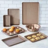 Clearance Food Network 7-Pc. Ultimate Textured Bakeware Set Cookware & Bakeware