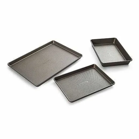 Clearance Food Network Performance Series Textured Nonstick 3-Pc. Bakeware Set Cookware & Bakeware