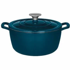 New Food Network 3.5-Qt. Enameled Cast-Iron Dutch Oven Cookware & Bakeware