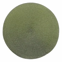 Online Food Network Solid Round Placemat Table Linens