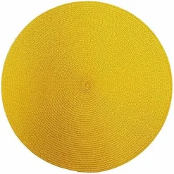 Online Food Network Solid Round Placemat Table Linens