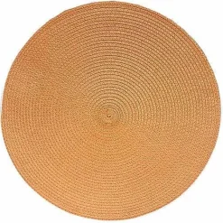 Online Food Network Solid Round Placemat Table Linens