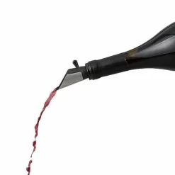 Discount Food Network Stainless Steel Pourer & Stopper Set Wine & Bar Tools