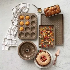 Sale Food Network Textured Performance Series 9 X 13 Nonstick Baking Sheet Cookware & Bakeware