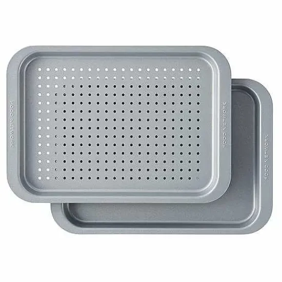 Food Network Toaster Oven Sheet Pan & Crisper Set Cookware & Bakeware