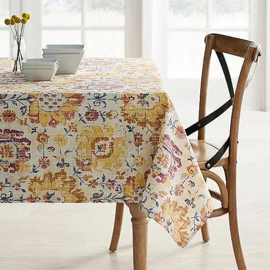 Outlet Food Network Vintage Rug Print Tablecloth Table Linens