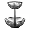 Best Food Network Wire 2-Tier Basket Dinnerware & Serveware