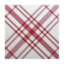 Outlet Food Network Woven Plaid Picnic Tablecloth Table Linens