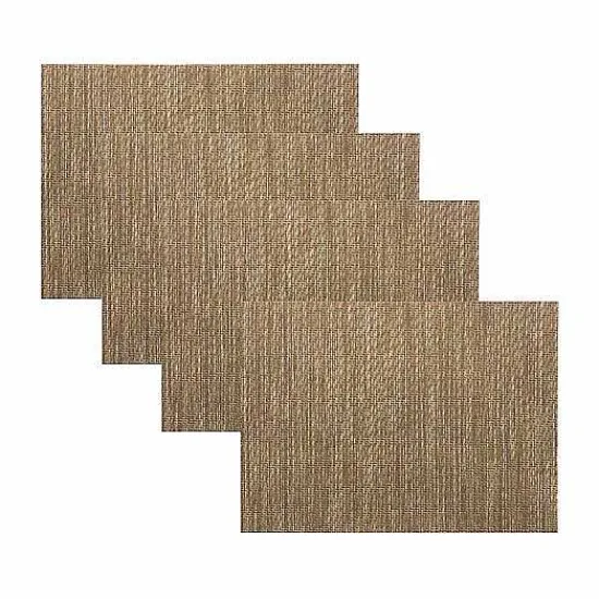 Hot Food Network Woven Vinyl Placemat 4-Pk. Table Linens
